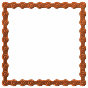 Bike chain border