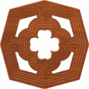 Four Leaf Clover Rosette