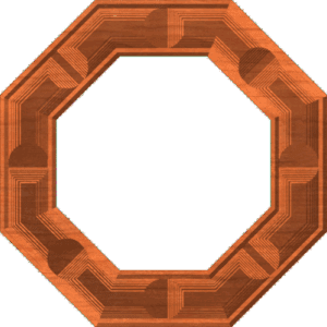 Deluxe Octogon Frame or Border 005 A 