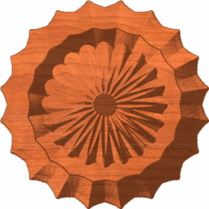 Daisy Rosette or Centerpiece 004 A 