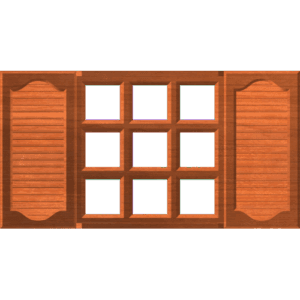 Nostalgic American Country Window 200 A 