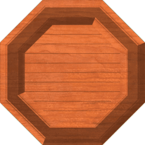 Decorative Octagonal Shutter Vent 212 A 