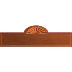 Antique Street Sign Blank