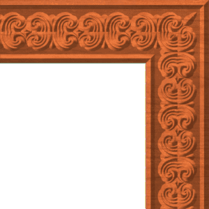 Antique Neo - Victorian Mansion Trim Corner