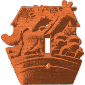 NoahsArkLightswitchCover