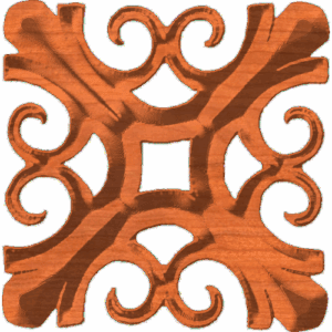 Square Chainlike Design