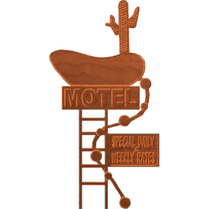 Blank Motel Sign - CSF