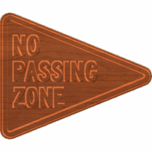No Passing Zone