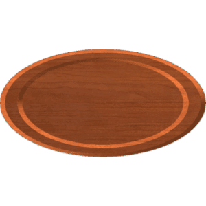 Oval Picture Frame or Border 01 A