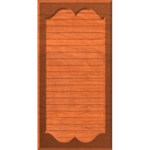 Country Shutter with 4 Arches