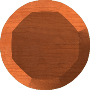 Circular Octagon Sign Blank 011 A 