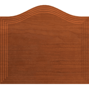 Fancy Arched Sign Blank or Cabinet Door Front 003 A 
