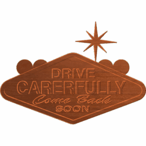 The Vegas Sign - Back with no Lights - CSF