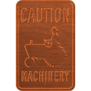 Caution Machinery - CSF