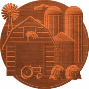 Circular Farm Pattern