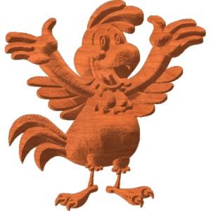 Happy Chicken Pattern