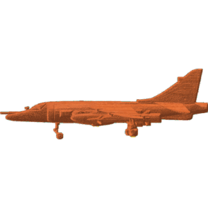 Harrier Jet Side View