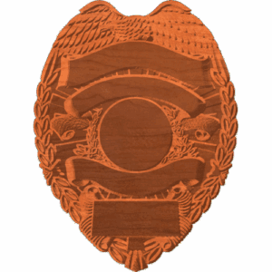 Police Badge Blank 2 Pattern