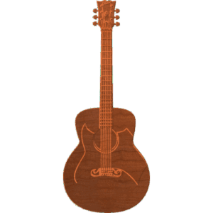 Gibson Acoustic Guitar Pattern
