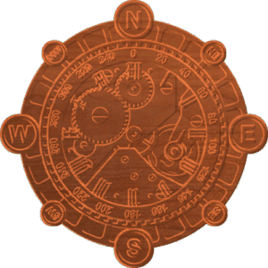 Compass Clock Pattern 1