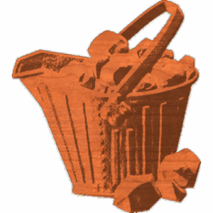 Old Country Coal Bucket