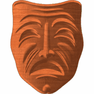 Theater Mask (Sad)