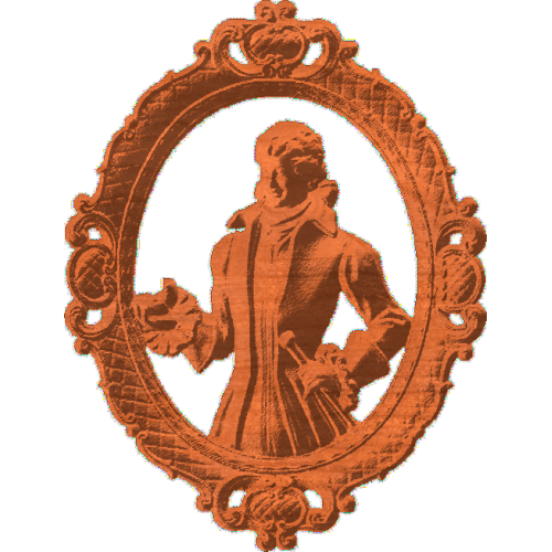 Ornate Man Proposing In Frame