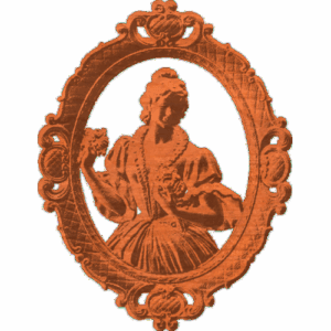 Ornate Woman In Frame