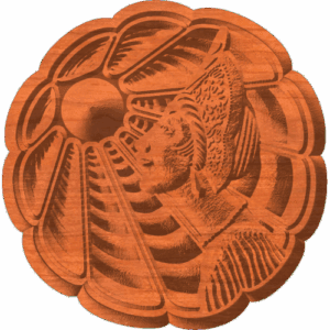 Woman and Pedaled Sun