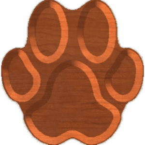 Dog Paw Print 