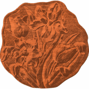 Tulip Iris Daffodil Plaque