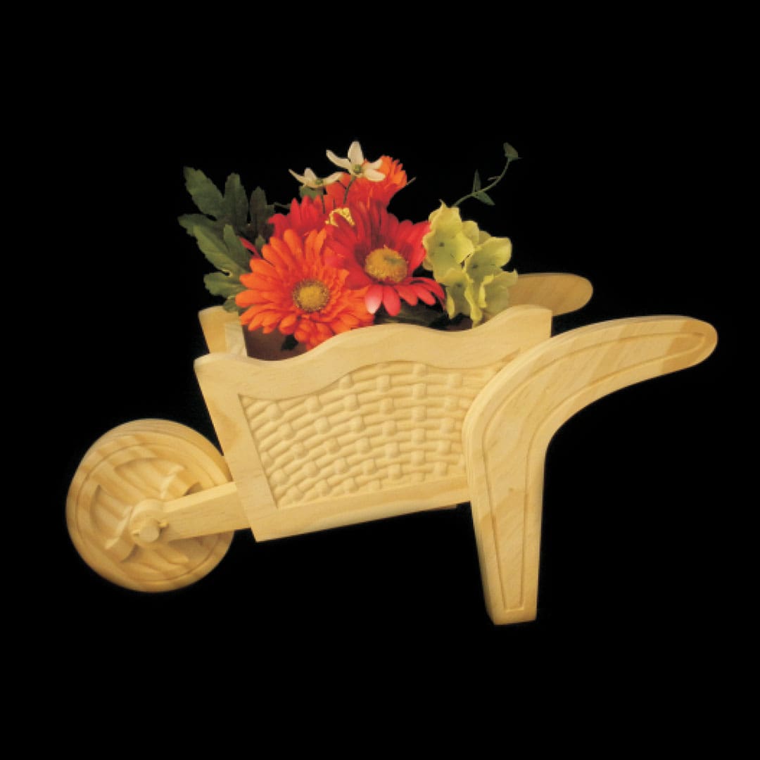 Wheelbarrow Decorative Plant Cart