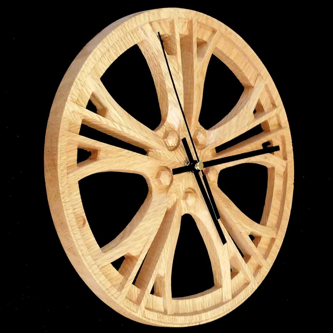 Automotive Wheel Clock