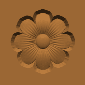 Ornamental Stylized Flower