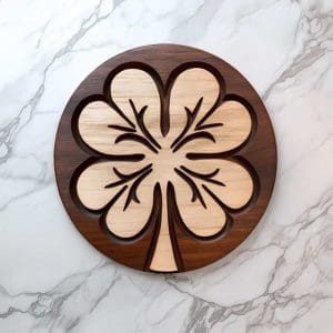Shamrock Coaster